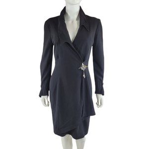 Thierry Mugler Black Pencil Dress